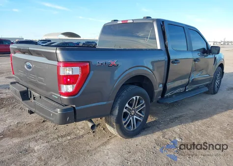 2022 Ford F-150 Xl z USA, uszkodzony, nr VIN 1FTEW1CP7NFA10838